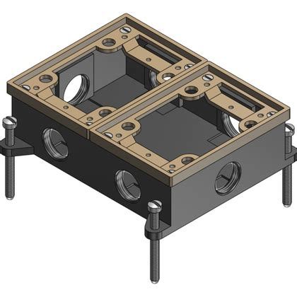 steel city 842 sc cast iron floor box|842 SC .